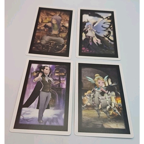 Bravely Default Collector's Edition AR Card Set (Nintendo 3DS, 2014) - Picture 10 of 11